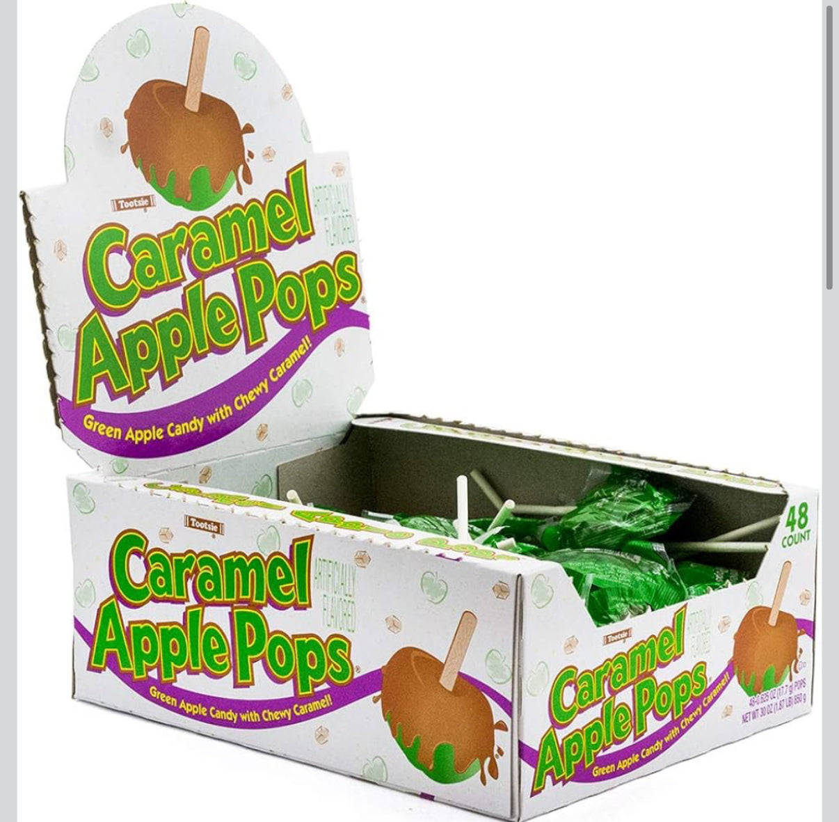 Caramel Apple Pops 48CT